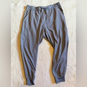 •Med Couture XL Gray Jogger Scrub Pants